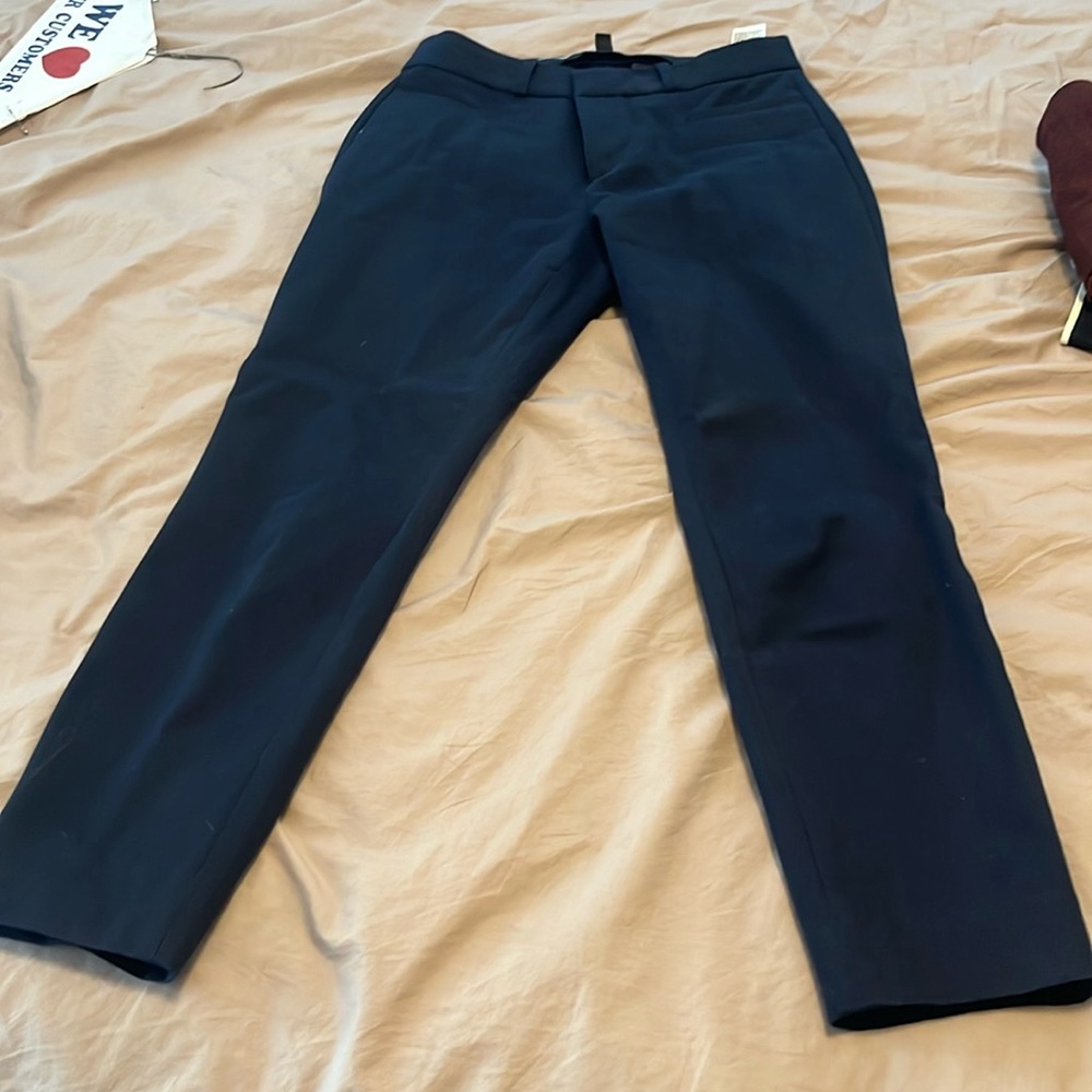 Banana republic Sloan 2p work pants, navy blue